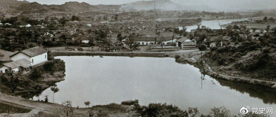 1930年8月23日，紅一軍團(tuán)和紅三軍團(tuán)在湖南瀏陽永和市會(huì)師，組成中國工農(nóng)紅軍第一方面軍，朱德任總司令，毛澤東任總前委書記兼總政治委員。圖為瀏陽永和市。