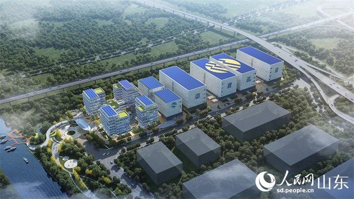 中魯遠(yuǎn)洋海洋創(chuàng)新產(chǎn)業(yè)園。中魯遠(yuǎn)洋供圖